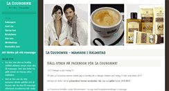 Desktop Screenshot of lacouronne.nu